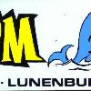 Bumper sticker with the Whalom Park 'Whale' logo.