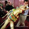 The Auction - Selling off the Charles Loof Carousel Animals