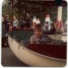 Kiddieland Boats - Andrew Colligan, age 3. Photo taken by Shelia Colligan 1974 - Contributed by Nancy Hesby