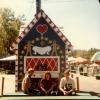 A new puppet building was constructed for the Kiddieland puppet theater.  First original painting resembled a gingerbread house.