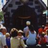 The puppet shows continued through the years - with several new paint jobs on the building.