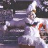 The famous 'Whalom Park Clown on Bench" posed for thousands of photo's.  Here is what he looked like in the cold, winter months!  He now lives comfortably at the Lunenburg Historical Society.